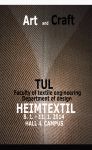 Katedra designu Fakultní textilní TUL vystavuje na Heimtextilu - pozvánka